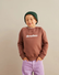 The Bob & Blossom Boys Boys Brother Sweatshirt in Hot Chocolate