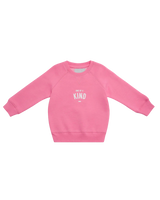The Bob & Blossom Girls Girls One Of A Kind Sweatshirt in Hot Pink