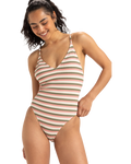 Saidia One Piece Swimsuit in Parchment