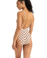 Saidia One Piece Swimsuit in Parchment