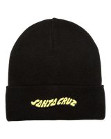 Comic Strip Beanie in Black