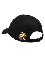 Comic Strip Cap in Black