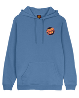 Meyer Freestyle Dot Hoodie in Dusty Blue