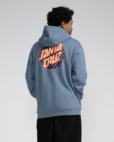 Meyer Freestyle Dot Hoodie in Dusty Blue