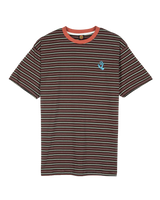 Mini Hand Stripe T-Shirt in Black Stone Stripe