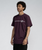 Opus Dot Stripe T-Shirt in Blackcurrant