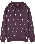 Watcher Hoodie in Blackcurrant