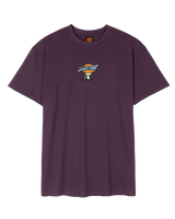 Winkowski Alien Creep T-Shirt in Blackcurrant