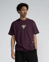 Winkowski Alien Creep T-Shirt in Blackcurrant