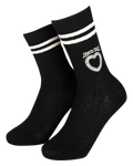 Oregon Socks (2 Pack) in White & Black