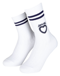 Oregon Socks (2 Pack) in White & Black