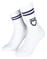 Oregon Socks (2 Pack) in White & Black