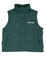 Strip 2 In 1 Quilted Jacket in Emerald