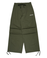 Strip Parachute Trousers in Khaki