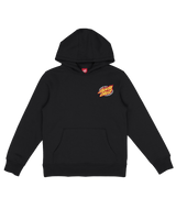 Boys Goal Flame Hoodie in Black