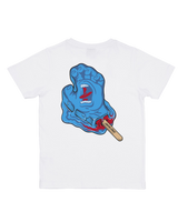 Boys Popsicle Hand T-Shirt in White