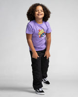 Boys Toadstool Dot T-shirt in Meta Mauve