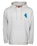 Screaming Hand Chest Hoodie in Athletic Heather