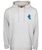 Screaming Hand Chest Hoodie in Athletic Heather