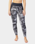 Luna 7 Leggings in Broken Palm & Black