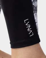 Luna 7 Leggings in Broken Palm & Black