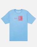 Everyday Halfer Gradient T-Shirt in Bliss Blue