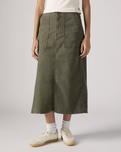 Surplus Skirt in Olive Night