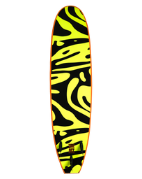 HS Shoot Out 6'6" Softboard in Orange & Green