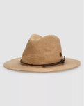 Spice Temple Knit Panama Hat in Sand