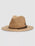 Spice Temple Knit Panama Hat in Sand