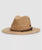 Spice Temple Knit Panama Hat in Sand