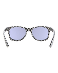 Spicoli 4 Sunglasses in Black, White Check & Flame