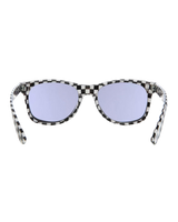 Spicoli 4 Sunglasses in Black, White Check & Flame