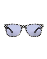 Spicoli 4 Sunglasses in Black, White Check & Flame