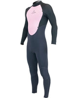 Stealth 3/2mm Back Zip Wetsuit in Black