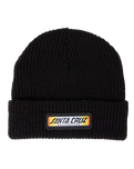 Sundown Ray Strip Beanie in Black