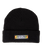 Sundown Ray Strip Beanie in Black