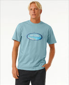 Surf Revival Mumma T-Shirt in Dusty Blue