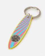 Surfboard Keyring in Yellow