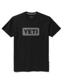 The Yeti Mens Logo Badge Premium T-Shirt in Black & Grey