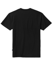 The Yeti Mens Logo Badge Premium T-Shirt in Black & Grey