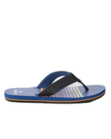 The Rip Curl Mens Ripper Flip Flops in Blue & Orange