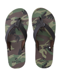 The Rip Curl Mens Ripper Flip Flops in Camo