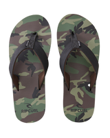 The Rip Curl Mens Ripper Flip Flops in Camo