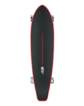 The All Time 35.87" Skateboard in Red Flames