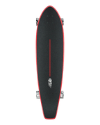 The All Time 35.87" Skateboard in Red Flames