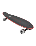 The All Time 35.87" Skateboard in Red Flames