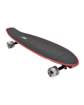 The All Time 35.87" Skateboard in Red Flames