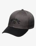 Arch Boys Snapback Cap in Charcoal