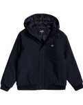 The Billabong Boys Boys All Day Jacket in Navy Heather